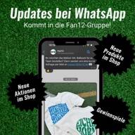 Merchandise: Komm' in die Fan12 WhatsApp-Gruppe!